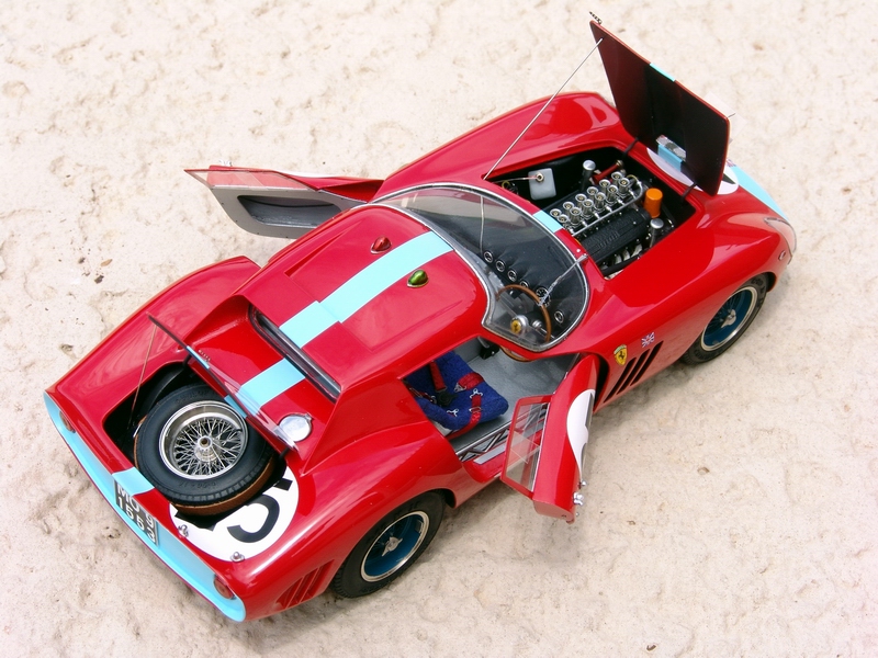 Model Factory Hiro 1/24 '64 Ferrari 250 GTO Series II, S/N 4399GT